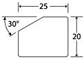 sem 30 degree cylinder specimen mount dimensions