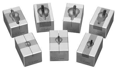 高精度不锈钢大小鼠脑 / 心脏切片模具 (0.5mm 间距)